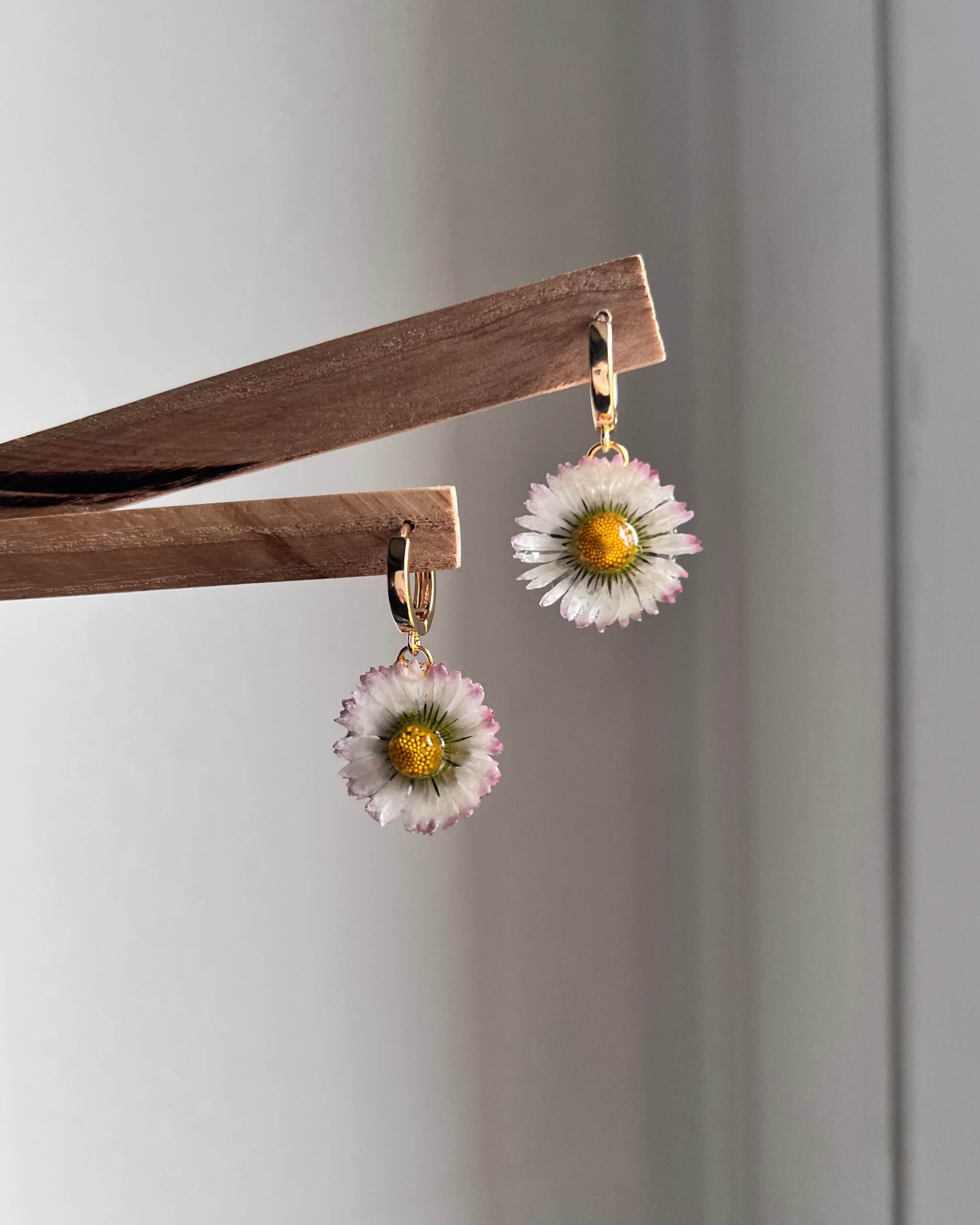 Boucles d'oreilles Jeanne (Or ou Argent)
