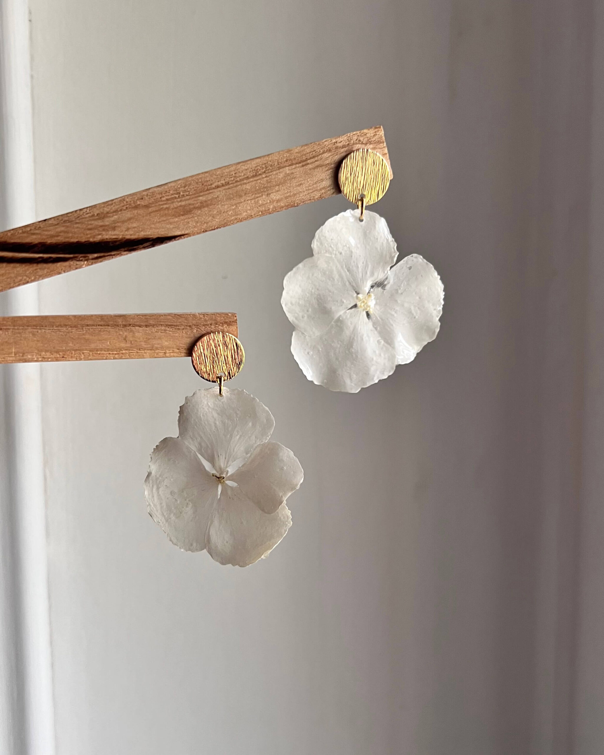 Boucles d'oreilles Jade (Or ou Argent)