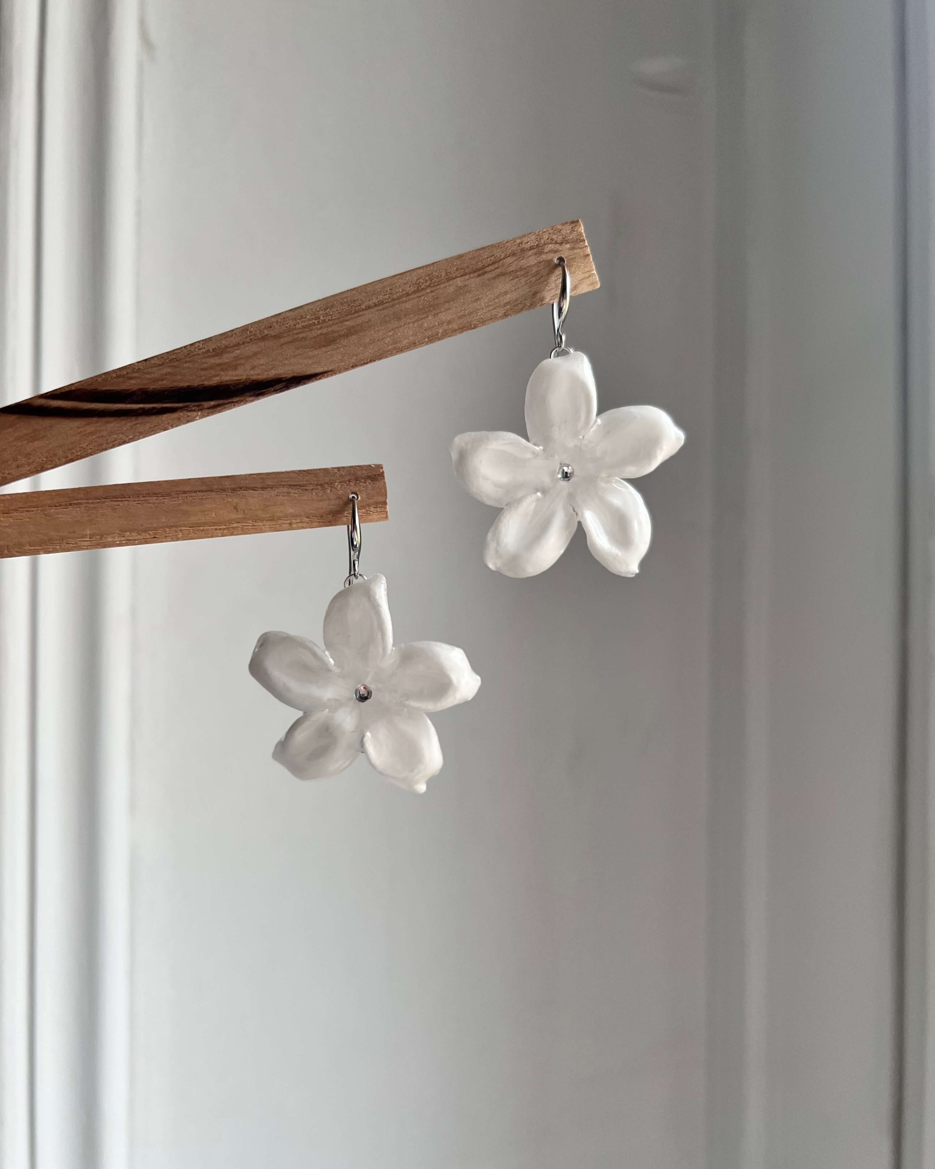 Boucles d'oreilles Sacha (Or ou Argent)