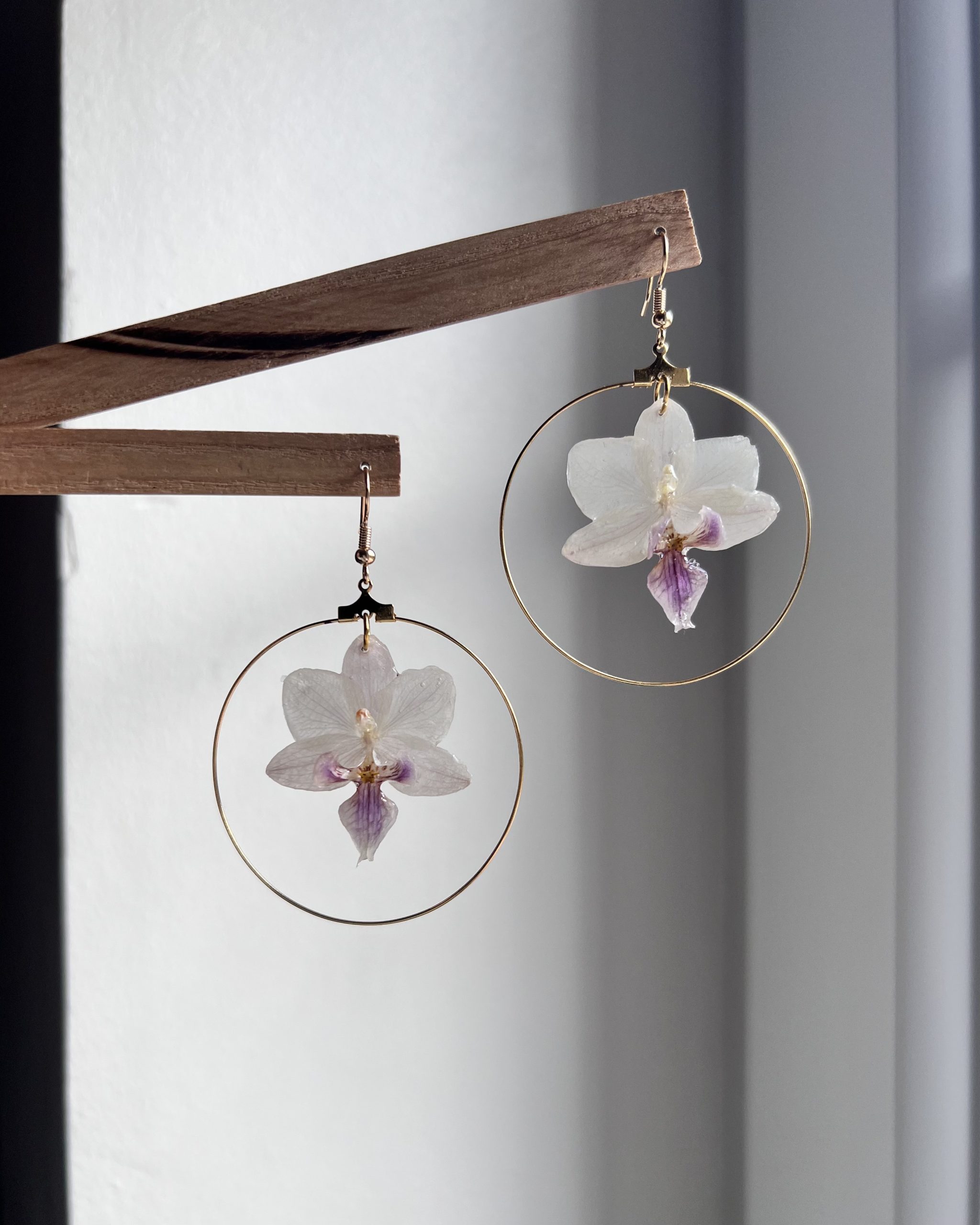 Boucles d'oreilles Lilia (Or ou Argent)