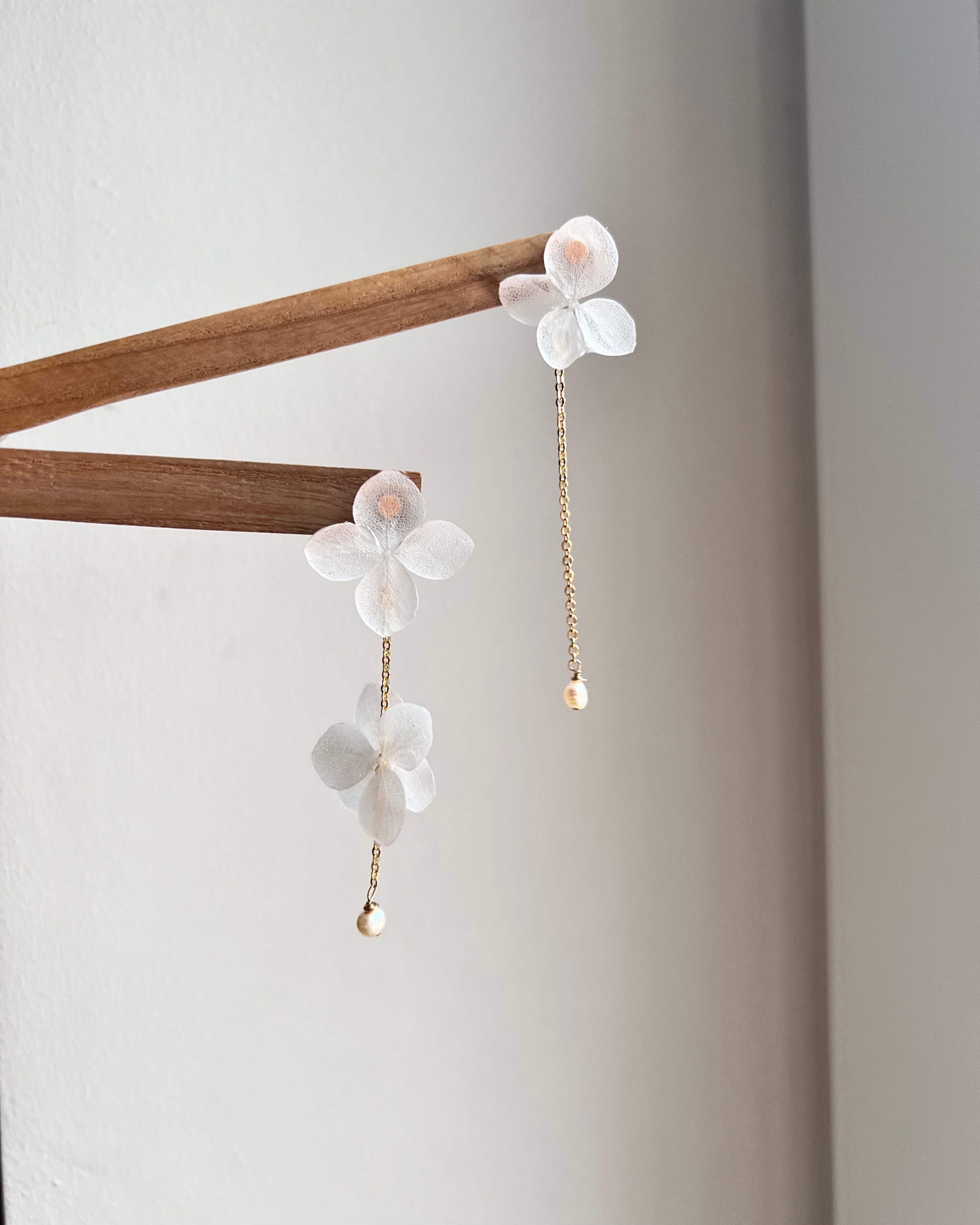 Boucles d'oreilles Angèle (Or et Argent)