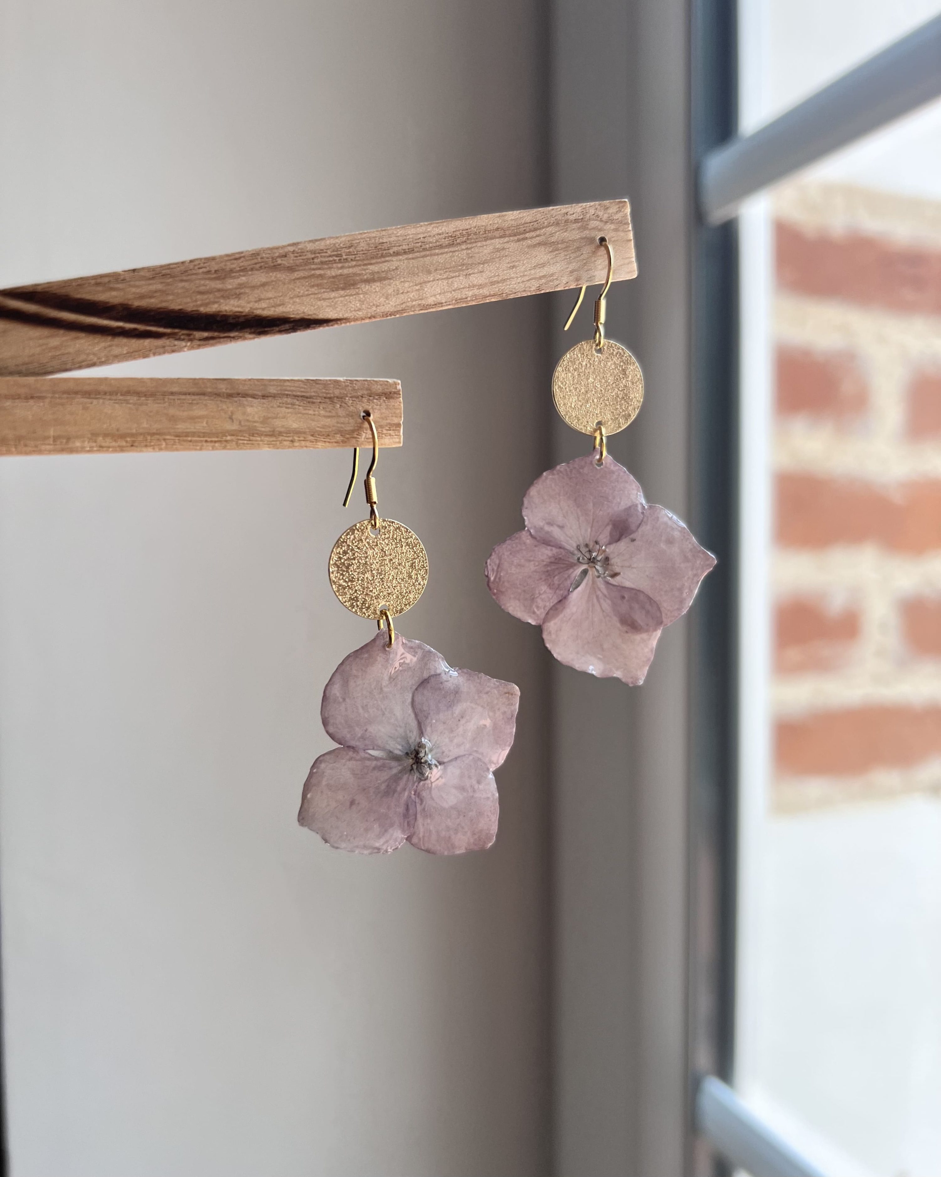 Boucles d'oreilles Mélusine (Or ou Argent)