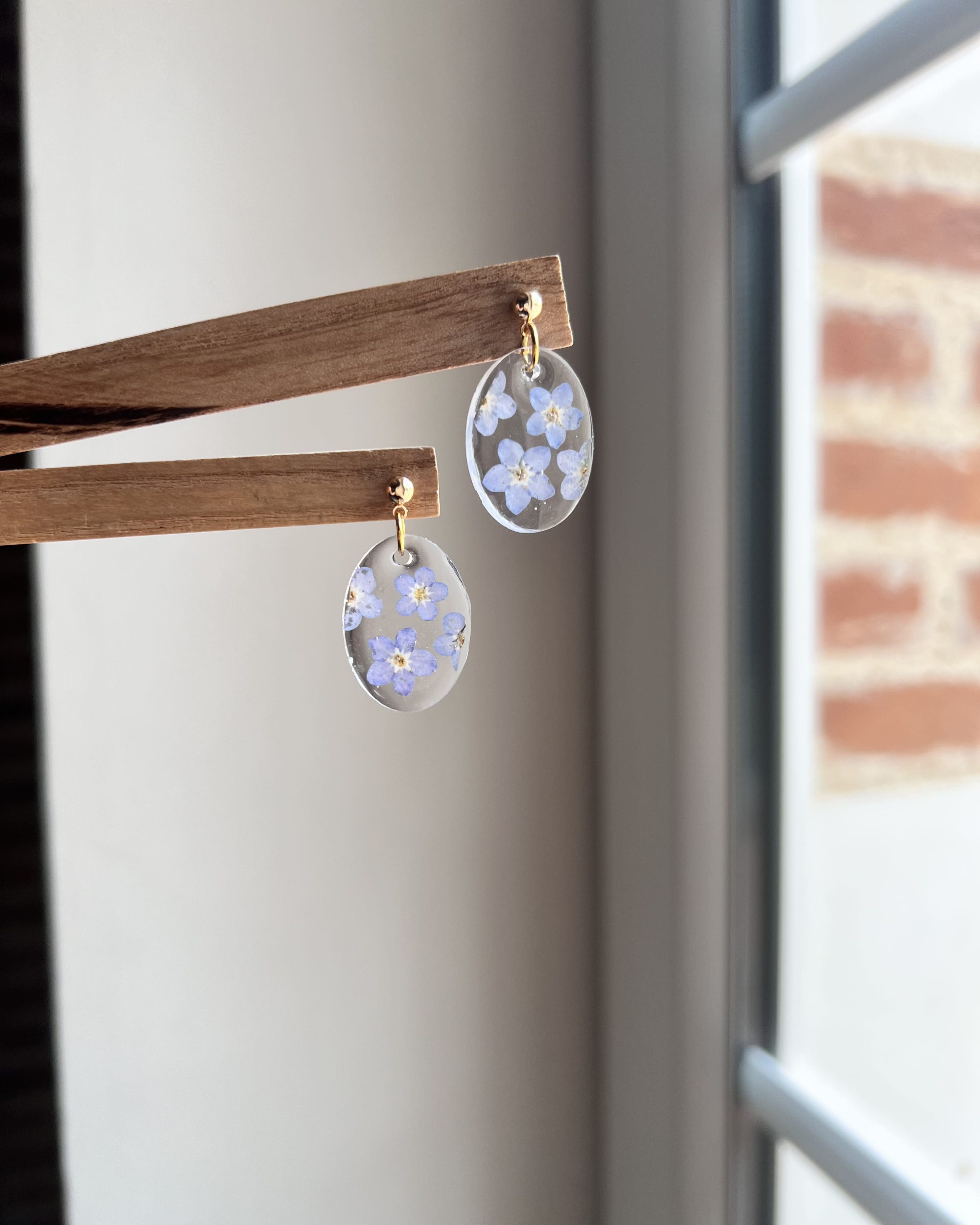 Boucles d'oreilles Eleanor (Or ou Argent)